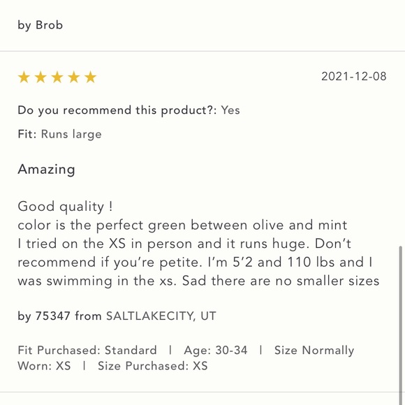 Anthropologie Pilcro Army Green Puffer Jacket Coat Sz L. NEW with Tags! - Picture 11 of 13